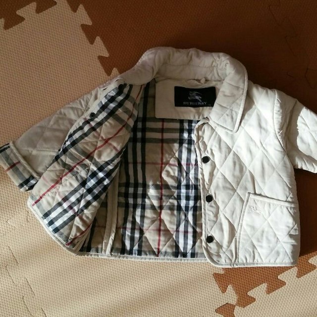 BURBERRY(バーバリー)の5900円値下げ から最終値下げ 美品 バーバリー ジャケット12m キッズ/ベビー/マタニティのベビー服(~85cm)(その他)の商品写真