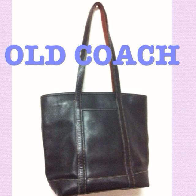 COACH(コーチ)の❤OLD COACH❤黒トート❤ レディースのバッグ(トートバッグ)の商品写真