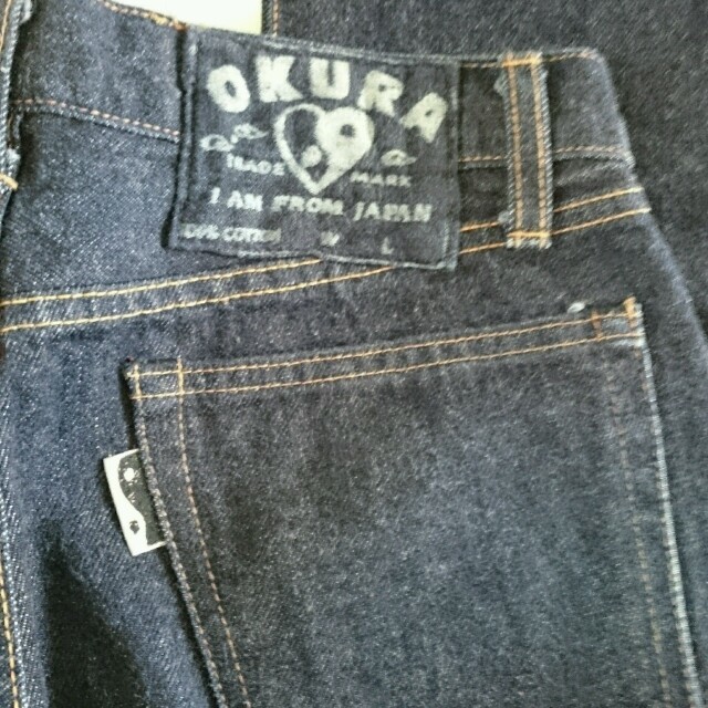 OKURA(オクラ)のOKURA   ストレートジーンズ レディースのパンツ(デニム/ジーンズ)の商品写真