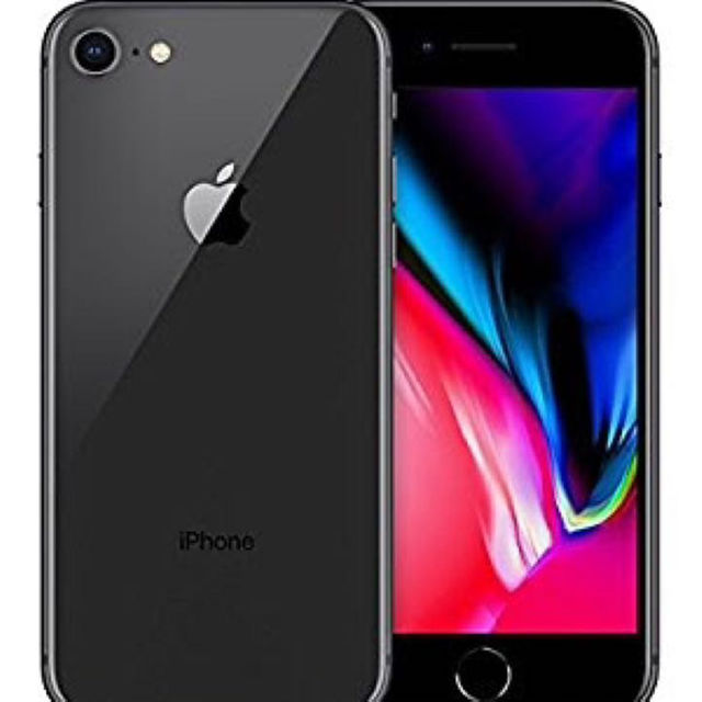 Apple(アップル)のSIMフリー iPhone8 64GB スペースグレー スマホ/家電/カメラのスマートフォン/携帯電話(スマートフォン本体)の商品写真