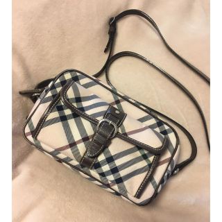 バーバリーブルーレーベル(BURBERRY BLUE LABEL)のBURBERRY BLUELABEL ピンク 春 ショルダーバッグ ポシェット(ショルダーバッグ)