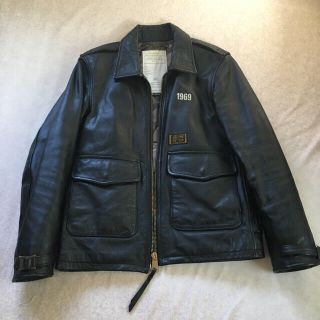 ネイバーフッド(NEIGHBORHOOD)の超希少 良品 NEIGHBORHOOD A-2/HL-JKT レザージャケット (レザージャケット)