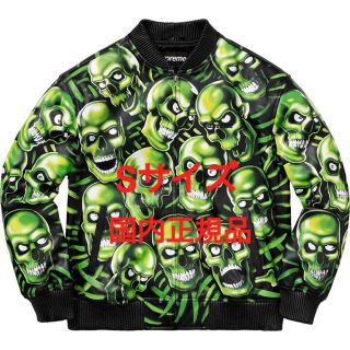 シュプリーム(Supreme)のsupreme Skull Pile Leather Bomber Jacket(レザージャケット)