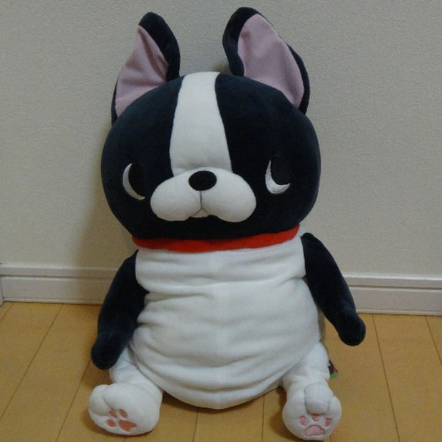 フレンチブルドッグ の ぬいぐるみ ブルブルBoo! BIG サイズ 43 フレンチブルドッグ の ぬいぐるみ ブルブルBoo! BIG サイズ 43