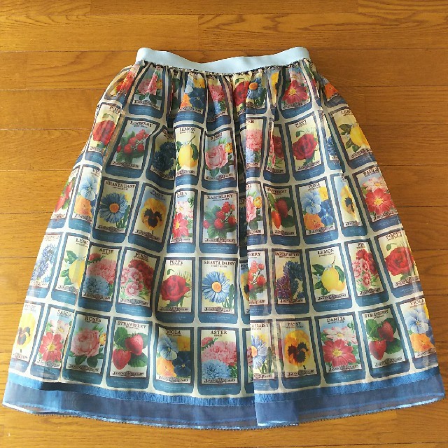 JaneMarple(ジェーンマープル)のJane Marple Seeds of hopeのシアースカート レディースのスカート(ひざ丈スカート)の商品写真
