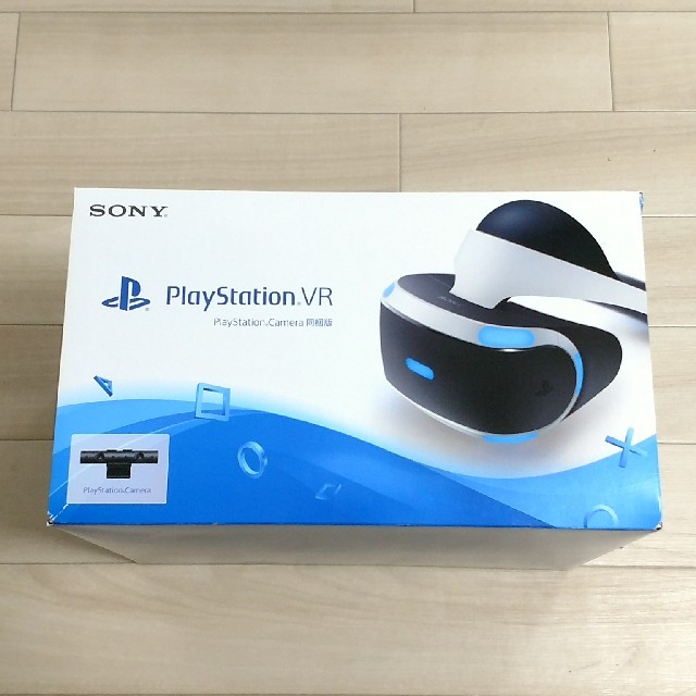 PlayStation VR(プレイステーションヴィーアール)のPS VR カメラ同梱版 CUHJ-16001 エンタメ/ホビーのゲームソフト/ゲーム機本体(家庭用ゲーム機本体)の商品写真