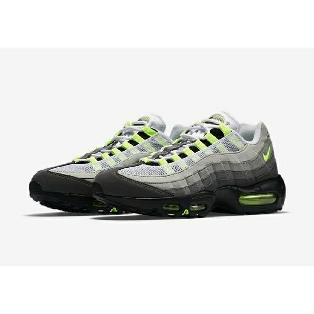 NIKE(ナイキ)の NIKE AIR MAX 95  25cm エアマックス ナイキ イエロー メンズの靴/シューズ(スニーカー)の商品写真