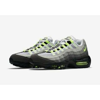 ナイキ(NIKE)の NIKE AIR MAX 95  25cm エアマックス ナイキ イエロー(スニーカー)