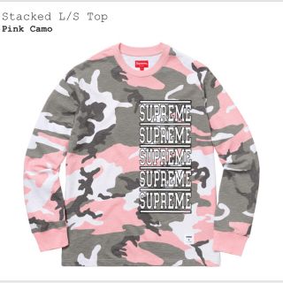 シュプリーム(Supreme)のsupreme シュプリーム stacked top (Tシャツ/カットソー(七分/長袖))