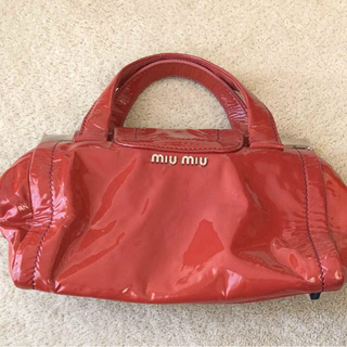 ミュウミュウ(miumiu)の本日限定セール miumiu ハンドバッグ 美品 (ハンドバッグ)
