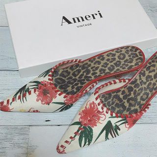 アメリヴィンテージ(Ameri VINTAGE)のらんちゃん様専用取置き★彡Ameri vintageアマンダミュール(ハイヒール/パンプス)