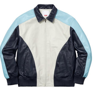 シュプリーム(Supreme)のSupreme studded arc logo leather jacket (レザージャケット)