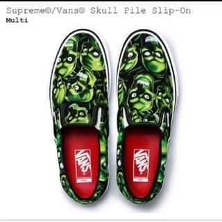 シュプリーム(Supreme)のsupreme Vans Skull Pile  US9.5 27.5cm (スニーカー)