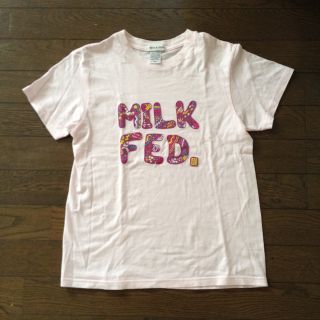 ミルクフェド(MILKFED.)のMILKFED♡Tシャツ(Tシャツ(半袖/袖なし))