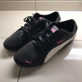 クロちび様専用☆PUMA スニーカー ブラック＆ピンク(スニーカー)