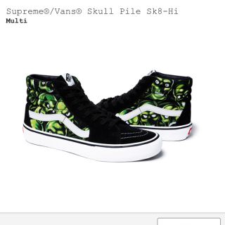 シュプリーム(Supreme)のSupreme VANS 27センチ 送料込み(スニーカー)