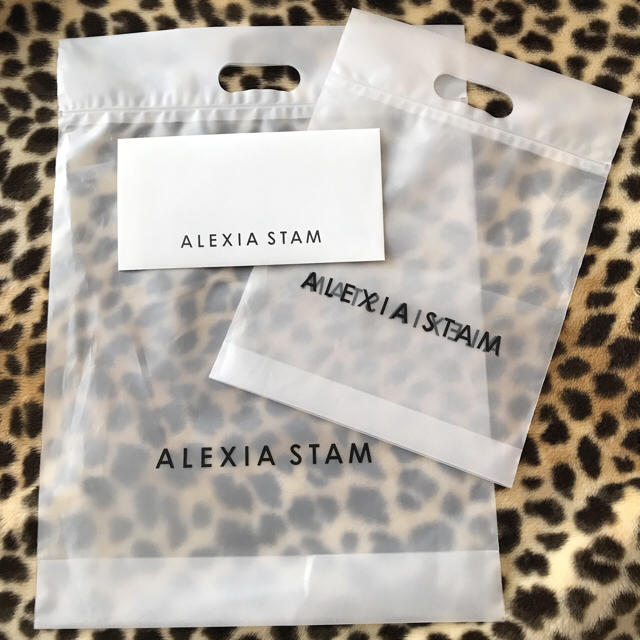 ALEXIA STAM(アリシアスタン)のalexiastam  ショッパー［専用袋］ レディースのバッグ(ショップ袋)の商品写真