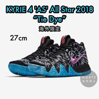 ナイキ(NIKE)の【新品送料込】27cm NIKE KYRIE 4 AS(スニーカー)