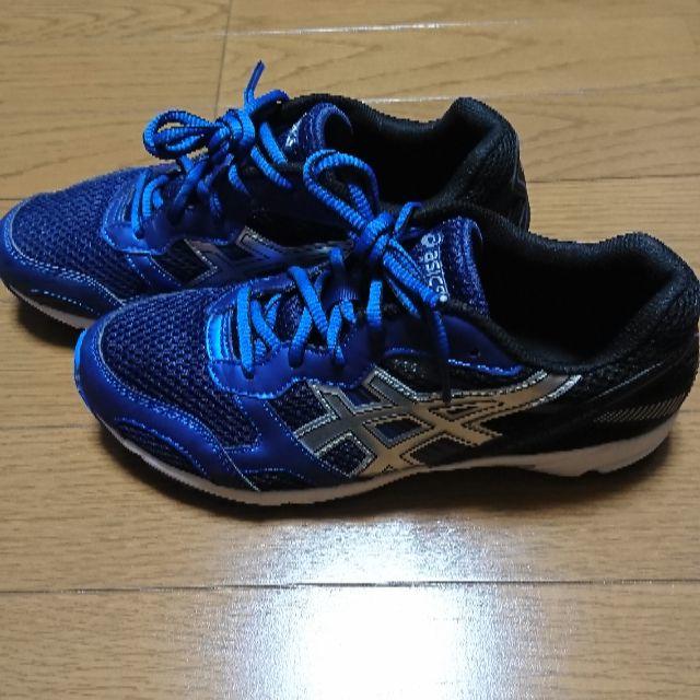 asics(アシックス)の美品 アシックス タイゴン レーザービーム スニーカー 23.5㎝ 運動会 通学 キッズ/ベビー/マタニティのキッズ靴/シューズ(15cm~)(スニーカー)の商品写真