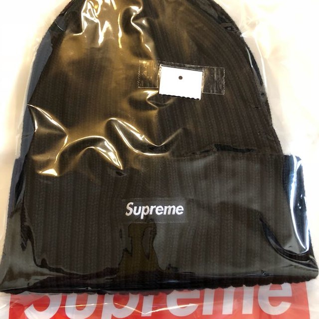 supreme overdyed ribbed beanie ニット帽 ビーニー