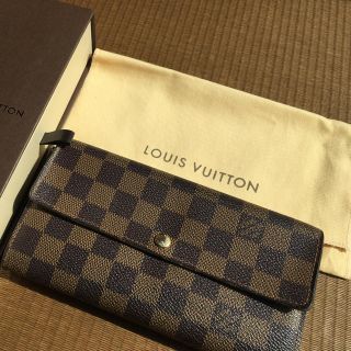 ルイヴィトン(LOUIS VUITTON)のルイヴィトン ダミエ 長財布(財布)