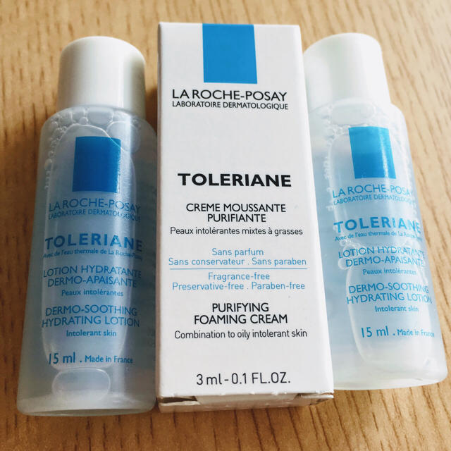 LA ROCHE-POSAY(ラロッシュポゼ)のROCHE-POSEY ラロッシュポゼサンプル3点セット【新品未使用】 コスメ/美容のキット/セット(サンプル/トライアルキット)の商品写真