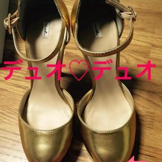 リッチ(rich)のリッチ♡rich ゴールドパンプス(ハイヒール/パンプス)