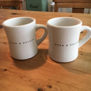 ディーンアンドデルーカ(DEAN & DELUCA)のDEAN &  DELUCA  マグカップ  ２個セット(グラス/カップ)