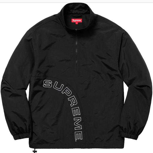 【楽ギフ_のし宛書】 supreme track jaket 黒L シュプリーム 18ss