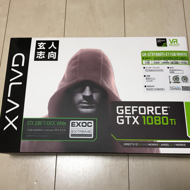 GEFORCE GTX 1080 Ti スマホ/家電/カメラのPC/タブレット(PCパーツ)の商品写真