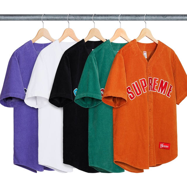 格安人気】 Supreme - 新品 supreme ベースボールシャツ 白 XLの通販