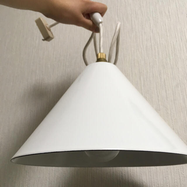 IDEE(イデー)のIDEE イデー PORCELAIN ENAMELED IRON LAMP インテリア/住まい/日用品のライト/照明/LED(天井照明)の商品写真