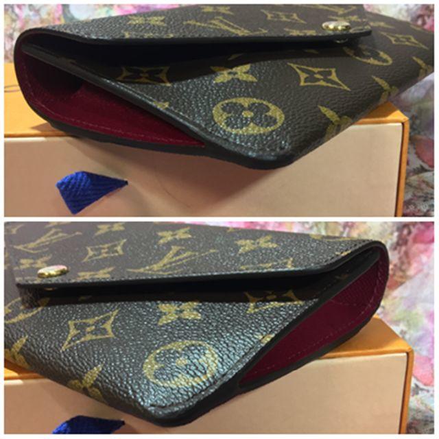 LOUIS VUITTON(ルイヴィトン)の★極美品・ルイヴィトン モノグラム ・ポルトフォイユ ジャンヌ♡正規品 レディースのファッション小物(財布)の商品写真