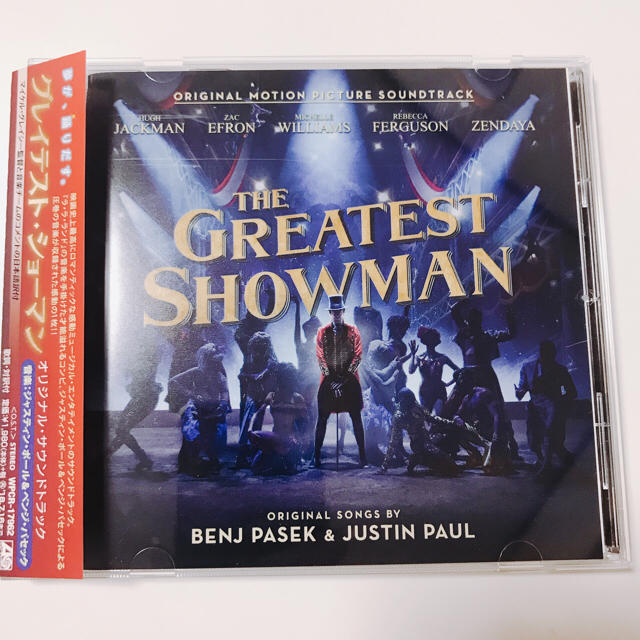 Greatest showman 日本版サウンドトラック エンタメ/ホビーのCD(映画音楽)の商品写真