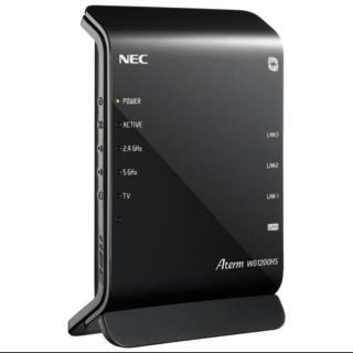 エヌイーシー(NEC)のPA-WG1200HS Aterm WG1200HS 10台セット(PC周辺機器)