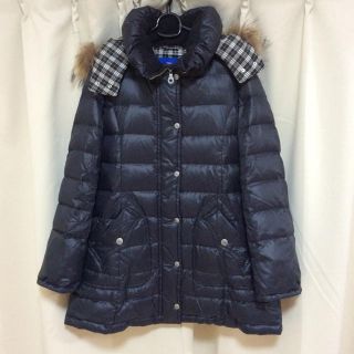 バーバリーブルーレーベル(BURBERRY BLUE LABEL)の美品 バーバリーブルーレーベル ダウンコート(ダウンコート)