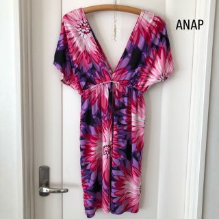 アナップ(ANAP)のANAP ジャージー素材 ワンピース (ミニワンピース)