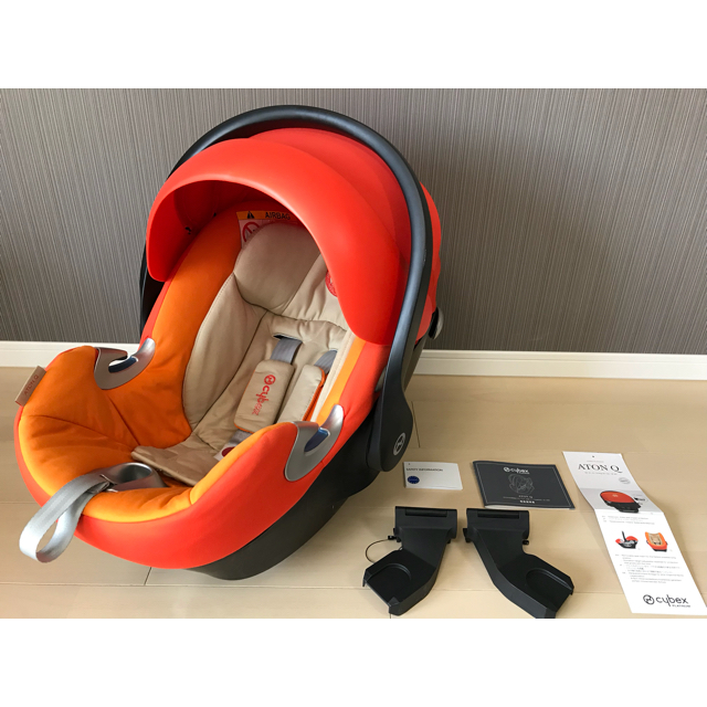 cybex - サイベックス エイトンQ ベビーシート＋エアバギーアダプター【送料込み！】の通販 by サリー's shop｜サイベックスならラクマ