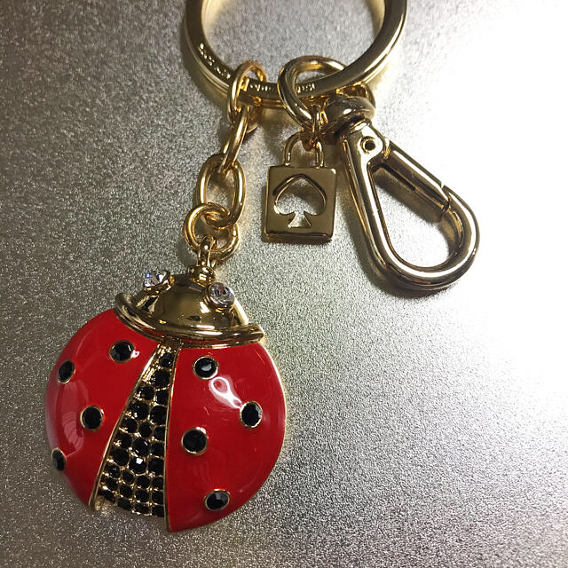 kate spade ケイトスペード てんとう虫 キーホルダー 新品未使用