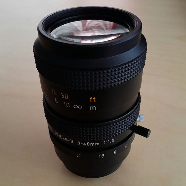 レア EDMUND 8-48mm f1.0 きこなし cマウント レア EDMUND 8-48mm f1.0 きこなし cマウント