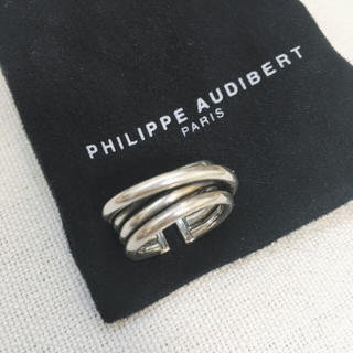 フィリップオーディベール(Philippe Audibert)の4ラインリング(リング(指輪))