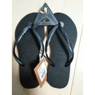 ハワイアナス(havaianas)の限定セール5/31までハワイアナス スリム　ビーチサンダル　22.5～23cm(ビーチサンダル)