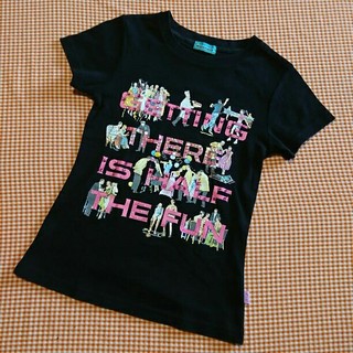 アンナケリー(Anna Kerry)のAnna Kerry デザインTシャツ M used(Tシャツ(半袖/袖なし))