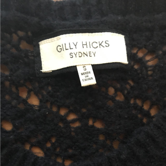Gilly Hicks(ギリーヒックス)のGILLY HICKS ギリーヒックス ニットカーディガン レディースのトップス(カーディガン)の商品写真