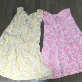 ユニクロ(UNIQLO)の女の子 ワンピース 2枚セット 90(ワンピース)