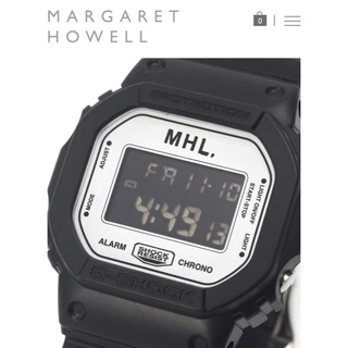 マーガレットハウエル(MARGARET HOWELL)のMHL.×G-SHOCK 腕時計(腕時計)