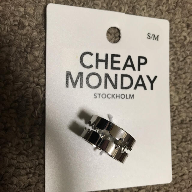 CHEAP MONDAY(チープマンデー)のCHEAP MANDAY  カミソリ リング メンズのアクセサリー(リング(指輪))の商品写真