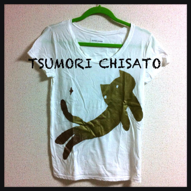 TSUMORI CHISATO(ツモリチサト)のTSUMORI ネコT⋈再値下げ レディースのトップス(Tシャツ(半袖/袖なし))の商品写真