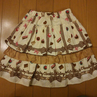 シャーリーテンプル(Shirley Temple)のシャーリーテンプル チョコ スカート 140センチ(スカート)