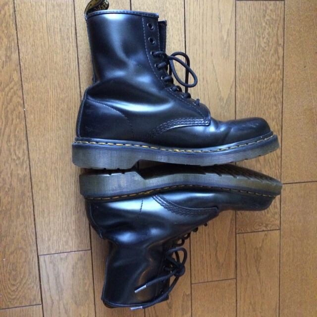 Dr.Martens(ドクターマーチン)の☆Dr.マーチン8ホールブラック☆ レディースの靴/シューズ(ローファー/革靴)の商品写真